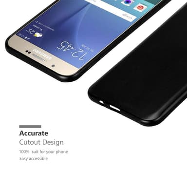 Samsung Galaxy A8 2015 Suojakuori Kotelo (Musta)
