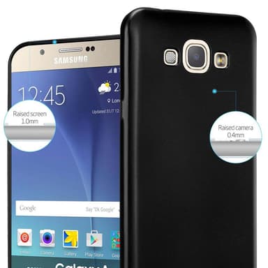 Samsung Galaxy A8 2015 Suojakuori Kotelo (Musta)