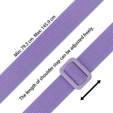 Suojakuori iPhone 14 PLUS Kotelo Ketju (Violetti)