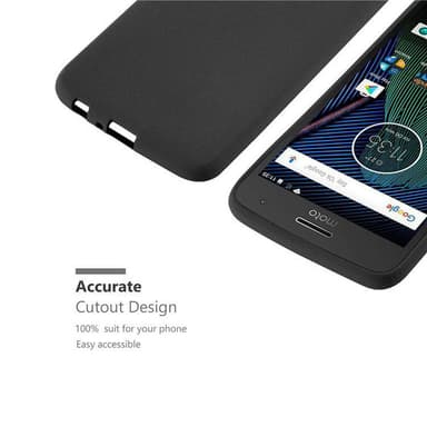 Suojakuori Motorola MOTO G5 Kotelo (Musta)