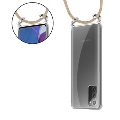 Samsung Galaxy NOTE 20 Suojakuori Kotelo (Ruskea)
