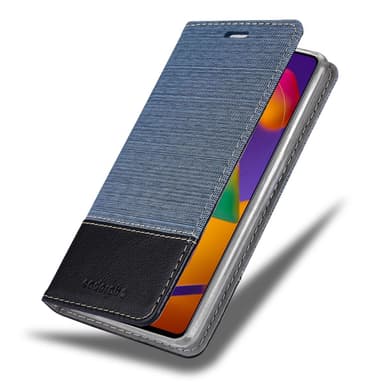 Samsung Galaxy M31s Suojakuori Lompakkokotelo (Sininen)