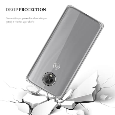 Motorola MOTO E5 PLUS Suojakuori Kotelo (Läpinäkyvä)