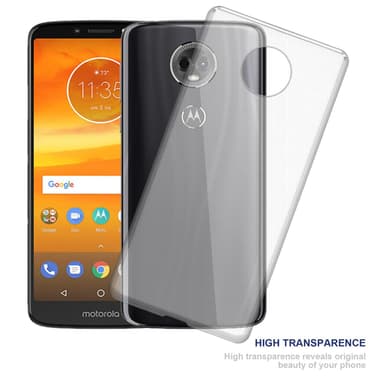 Motorola MOTO E5 PLUS Suojakuori Kotelo (Läpinäkyvä)