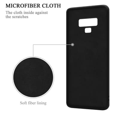 Samsung Galaxy NOTE 9 Suojakuori Kotelo (Musta)