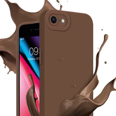 iPhone 7 / 7S / 8 / SE 2020 Suojakuori Kotelo (Ruskea)