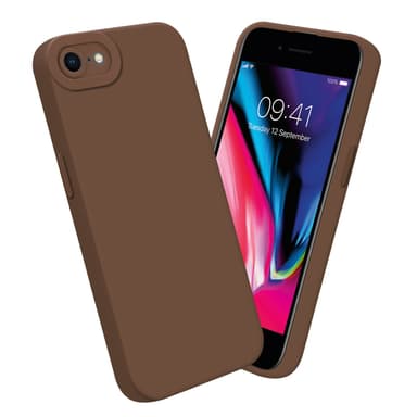 iPhone 7 / 7S / 8 / SE 2020 Suojakuori Kotelo (Ruskea)