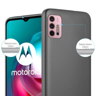 Motorola MOTO G10 / G30 Suojakuori Kotelo (harmaa)