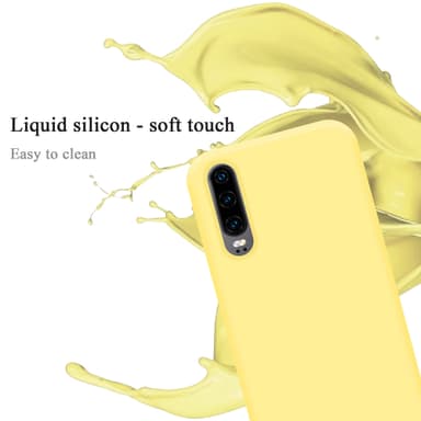 Huawei P30 Suojakuori Kotelo Case (Keltainen)