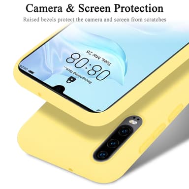 Huawei P30 Suojakuori Kotelo Case (Keltainen)