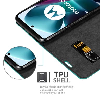 Motorola MOTO G200 5G Suojakuori Lompakkokotelo