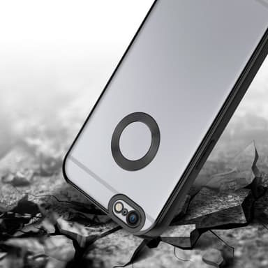 iPhone 6 / 6S Suojakuori Kotelo (Läpinäkyvä)