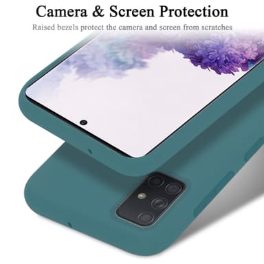 Samsung Galaxy A71 4G Suojakuori Kotelo Case Cover