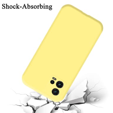 Motorola MOTO G72 Suojakuori Kotelo (Keltainen)