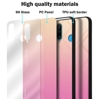 Suojakuori Huawei P30 LITE Kotelo (Musta)