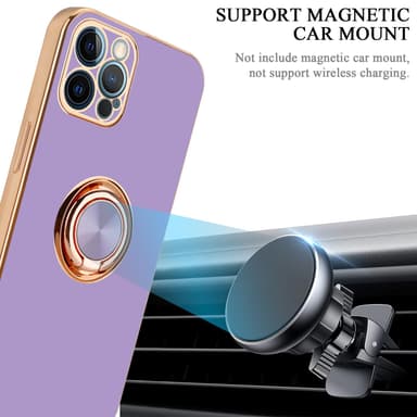 iPhone 12 PRO Suojakuori Kotelo (Violetti)