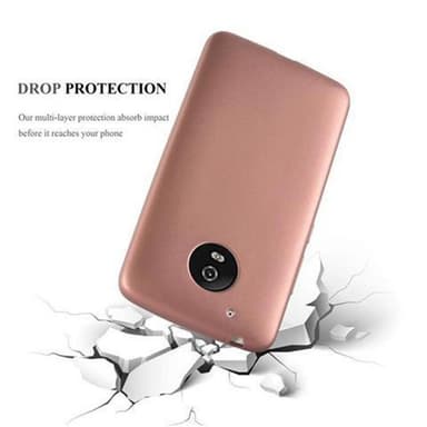 Motorola MOTO G5 Suojakuori Kotelo (Vaaleanpunainen)