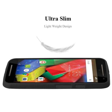 Suojakuori Motorola MOTO G2 Kotelo (Musta)
