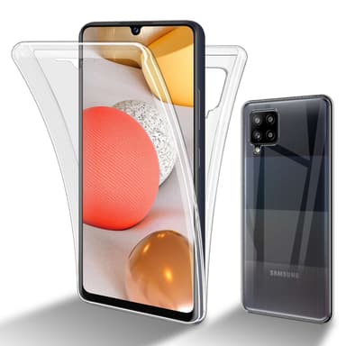 Samsung Galaxy A42 4G Suojakuori Cover (Läpinäkyvä)