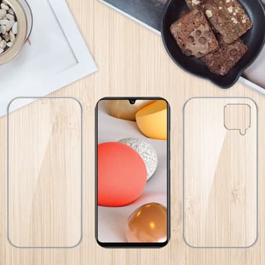 Samsung Galaxy A42 4G Suojakuori Cover (Läpinäkyvä)