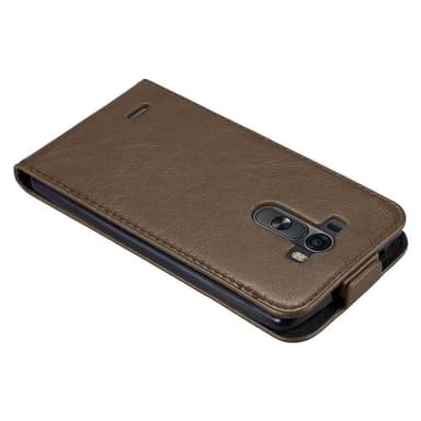LG G3 Suojakuori Lompakkokotelo (Ruskea)
