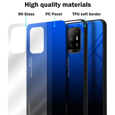 Suojakuori Oppo A94 5G Kotelo (Musta)