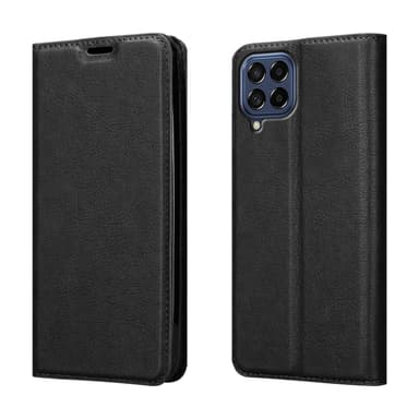 Samsung Galaxy M53 5G Suojakuori Lompakkokotelo (Musta)