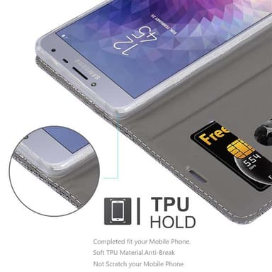 Samsung Galaxy J4 2018 Suojakuori Lompakkokotelo