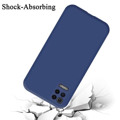 LG K52 / K62 / Q52 Suojakuori Kotelo (Sininen)