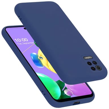 LG K52 / K62 / Q52 Suojakuori Kotelo (Sininen)
