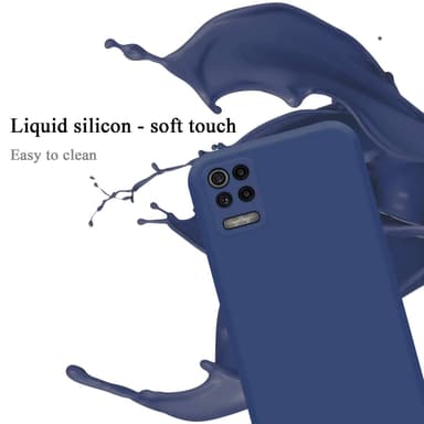 LG K52 / K62 / Q52 Suojakuori Kotelo (Sininen)