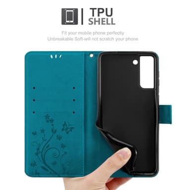 Samsung Galaxy S21 PLUS Suojakuori Lompakkokotelo