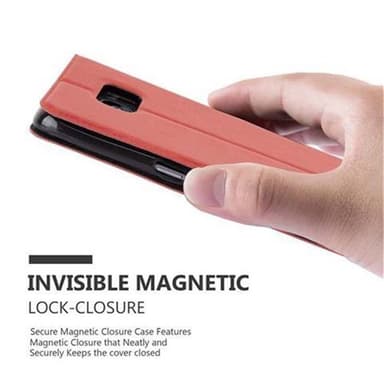 Lompakkokotelo Samsung Galaxy S7 EDGE Case (Punainen)