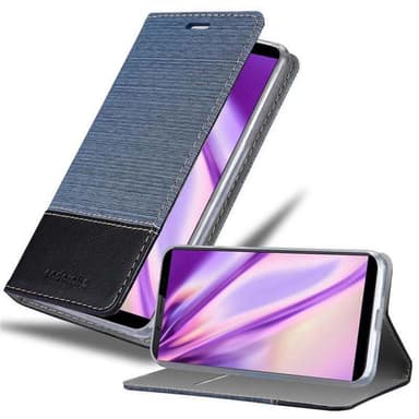 Vivo Y71 Suojakuori Lompakkokotelo (Sininen)