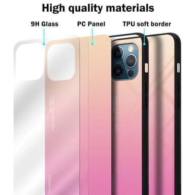 Suojakuori iPhone 12 PRO MAX Kotelo (Musta)