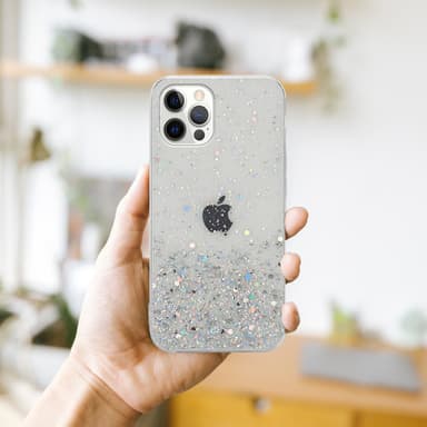 iPhone 12 / 12 PRO Suojakuori Kotelo (Läpinäkyvä)
