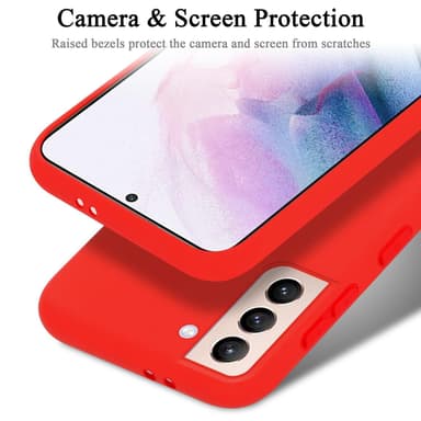 Samsung Galaxy S21 PLUS Suojakuori Kotelo (Punainen)