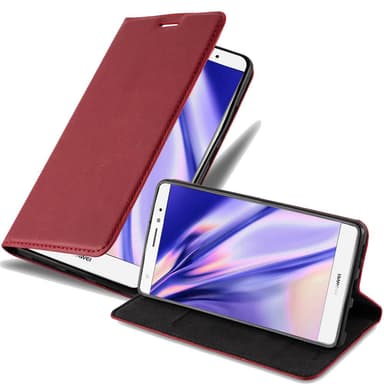 Huawei MATE S Suojakuori Lompakkokotelo (Punainen)