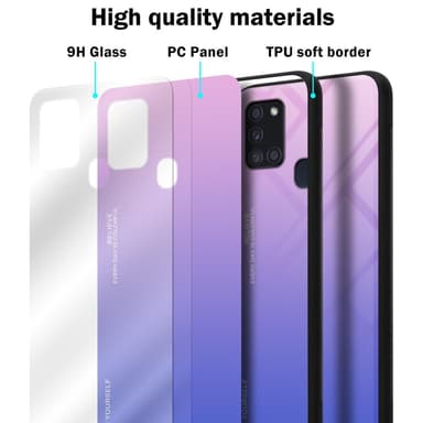 Suojakuori Samsung Galaxy A21s Kotelo (Musta)