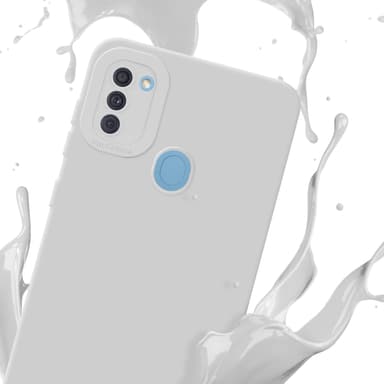 Samsung Galaxy A11 / M11 Suojakuori Kotelo (Valkoinen)