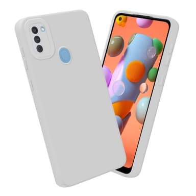 Samsung Galaxy A11 / M11 Suojakuori Kotelo (Valkoinen)