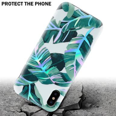 iPhone XS MAX Suojakuori Lompakkokotelo (Valkoinen)