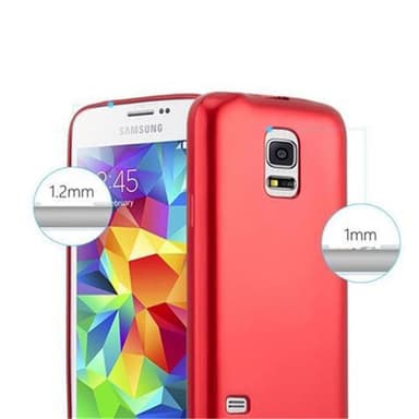 Samsung Galaxy S5 / S5 NEO Suojakuori Kotelo (Punainen)