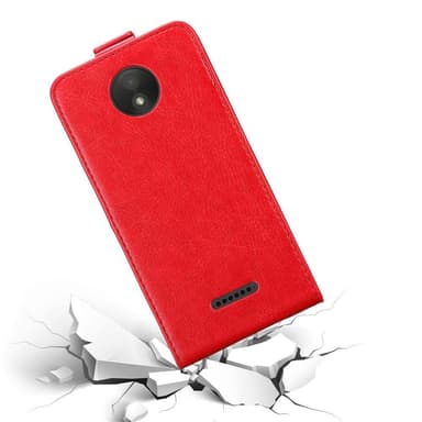 Motorola MOTO C Suojakuori Lompakkokotelo (Punainen)