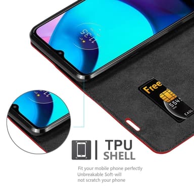 Motorola MOTO E20 / E30 / E40 Suojakuori Lompakkokotelo