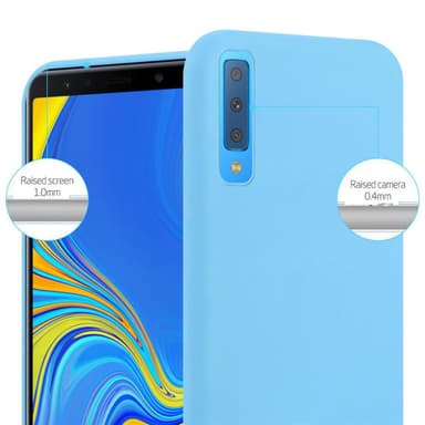 Suojakuori Samsung Galaxy A7 2018 Kotelo (Sininen)