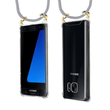 Samsung Galaxy S7 Suojakuori Kotelo Ketju (harmaa)