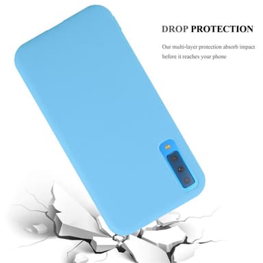 Suojakuori Samsung Galaxy A7 2018 Kotelo (Sininen)
