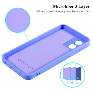 Motorola Moto E13 Suojakuori Kotelo (Violetti)