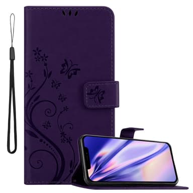 iPhone 13 PRO Suojakuori Lompakkokotelo (Violetti)